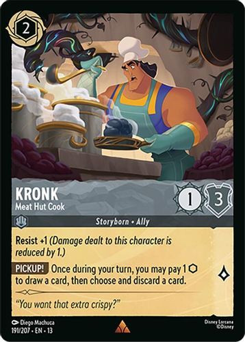 [LOR13-191/207](R) Kronk - Meat Hut Cook