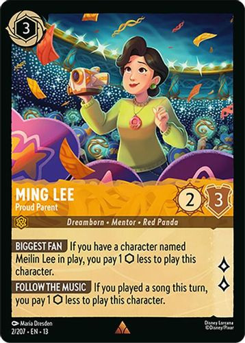 [LOR13-002/207](R) Ming Lee - Proud Parent (Foil)