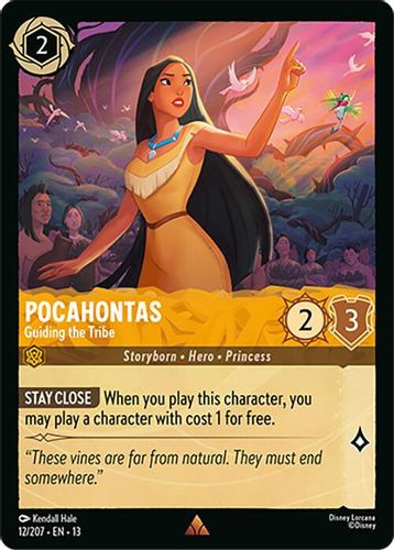 [LOR13-012/207](R) Pocahontas - Guiding the Tribe (Foil)