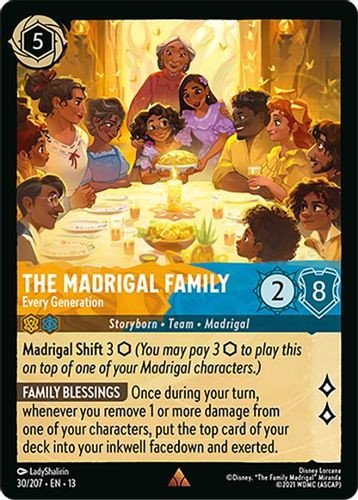 [LOR13-030/207](R) The Madrigal Family - Every Generation (Foil)