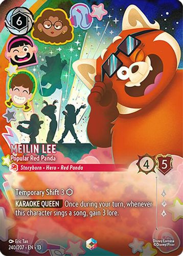 [LOR13-240/207](E) Meilin Lee - Popular Red Panda (Foil)