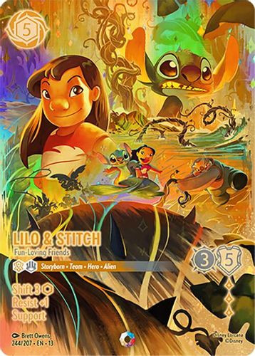 [LOR13-244/207](I) Lilo & Stitch - Fun-Loving Friends (Foil)