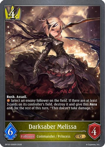 [BP18-026EN](G) Darksaber Melissa