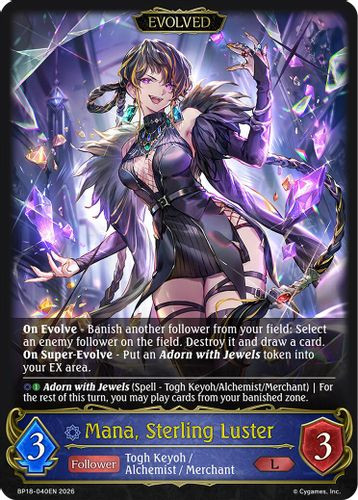[BP18-040EN](L) Mana, Sterling Luster (Evolved)