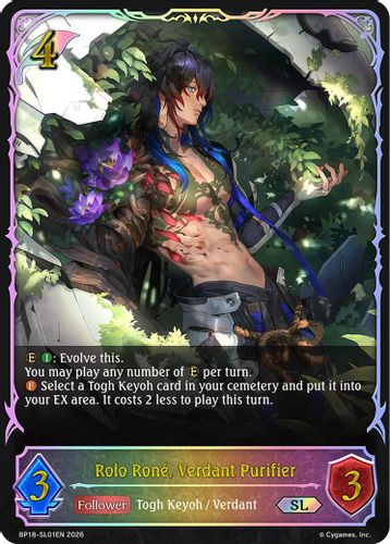 [BP18-SL01EN](SL) Rolo Rone, Verdant Purifier (Super Legendary)