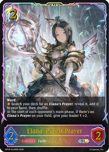 [BP18-SL25EN](SL) Elana, Purest Prayer (Super Legendary)