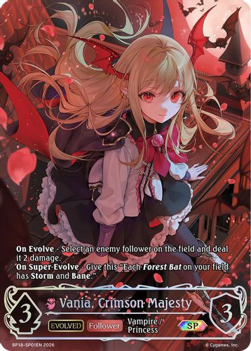 [BP18-SP01EN](SP) Vania, Crimson Majesty (Evolved) (SP Foil)