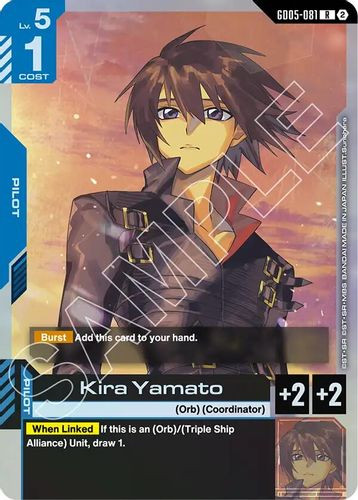 [GD05-081](R) Kira Yamato {Foil}