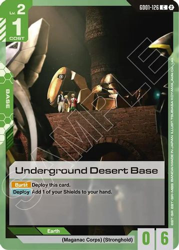 [GD01-126](C) Underground Desert Base {SC01 Ver.} {Block 2}