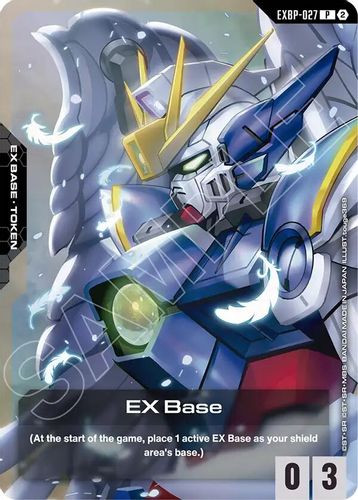 [EXBP-027](P) EX Base {SC01} {GD05 Freedom Ascension Deck Build Box} {Foil}