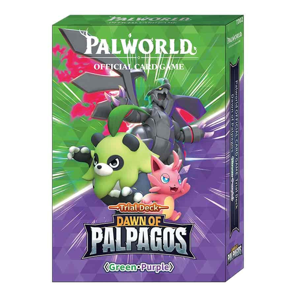 Palworld POCGe-TD02 Dawn of Palpagos Starter Deck (Green-Purple) 