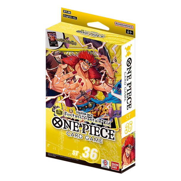 One Piece Starter Deck ST-36 (Yellow) Eustass Captain Kid