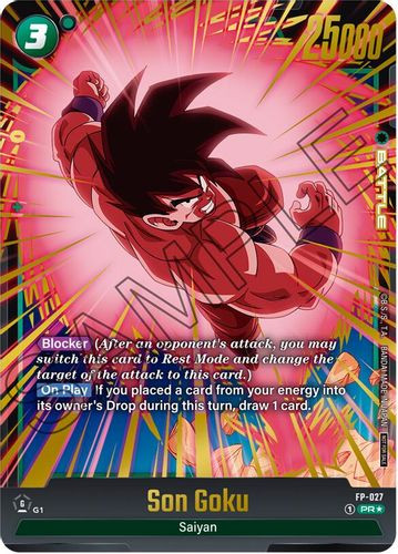 [FP-027](PR) Son Goku {Release Event Winner} {Foil}