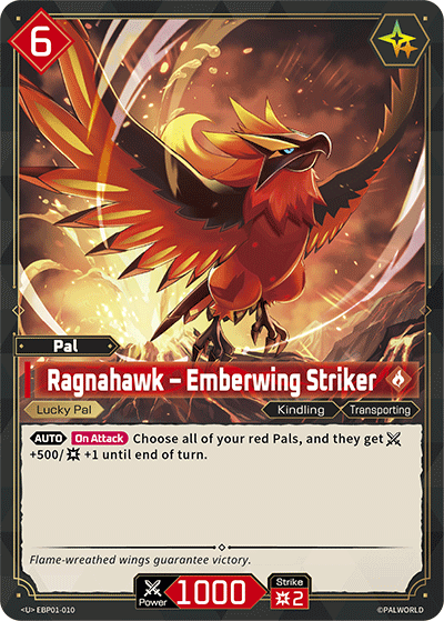 [EBP01-010](U) Ragnahawk - Emberwing Striker