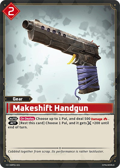 [EBP01-021](C) Makeshift Handgun