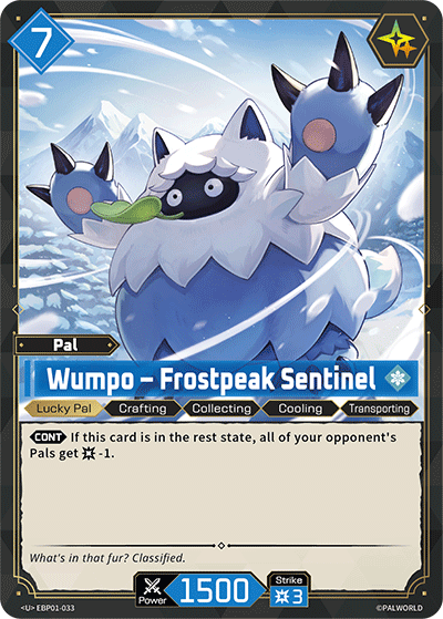 [EBP01-033](U) Wumpo - Frostpeak Sentinel