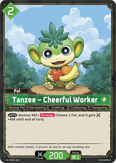 [EBP01-060](C) Tanzee - Cheerful Worker