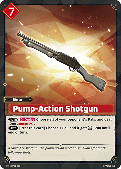 [EBP01-020](R) Pump-Action Shotgun {Foil}