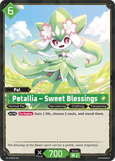 [EBP01-051](R) Petallia - Sweet Blessings {Foil}