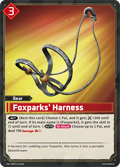 [EBP01-019](SR) Foxparks' Harness {Foil}