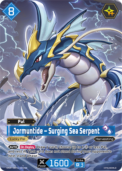 [EBP01-027](OSR) Jormuntide - Surging Sea Serpent {Foil}