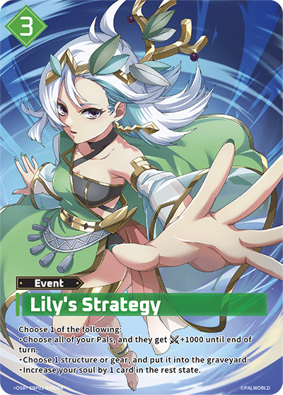 [EBP01-070](OSR) Lily's Strategy {Foil}