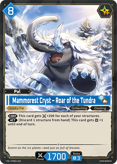 [ETD01-018](TD) Mammorest Cryst - Roar of the Tundra