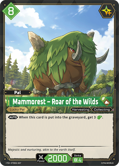 [ETD02-007](TD) Mammorest - Roar of the Wilds