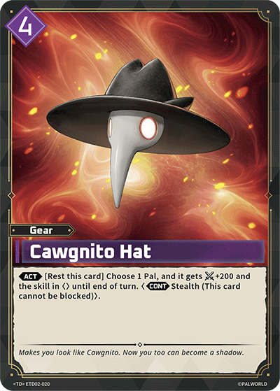 [ETD02-020](TD) Cawgnito Hat