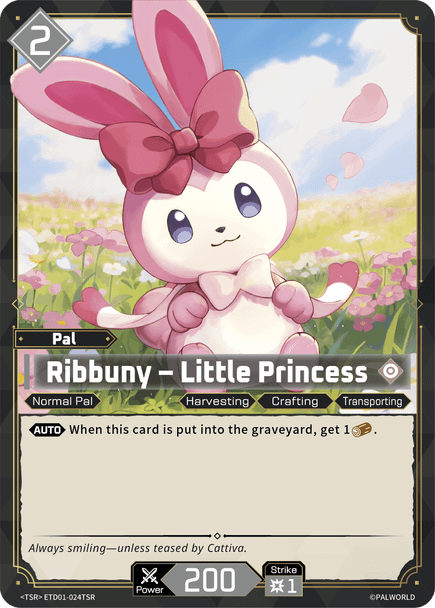 [ETD01-024](TSR) Ribbuny - Little Princess {Foil}