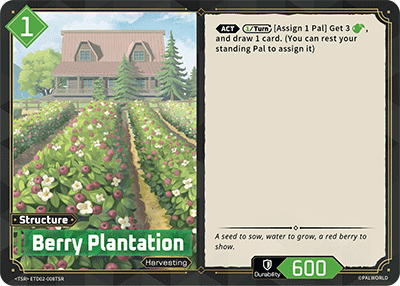 [ETD02-008](TSR) Berry Plantation {Foil}