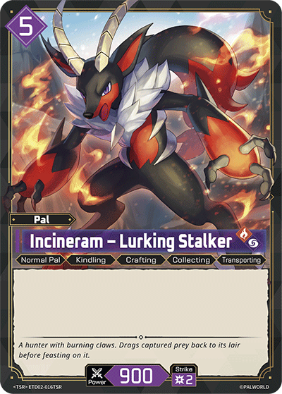 [ETD02-016](TSR) Incineram - Lurking Stalker {Foil}