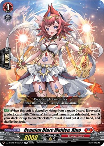 [DZ-SS15/LG22](LGR) Reunion Blaze Maiden, Rino (LGR)