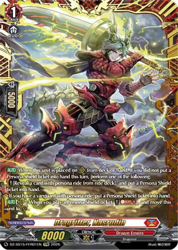 [DZ-SS15/FFR01EN](FFR) Dragritter, Nasrudin (FFR)