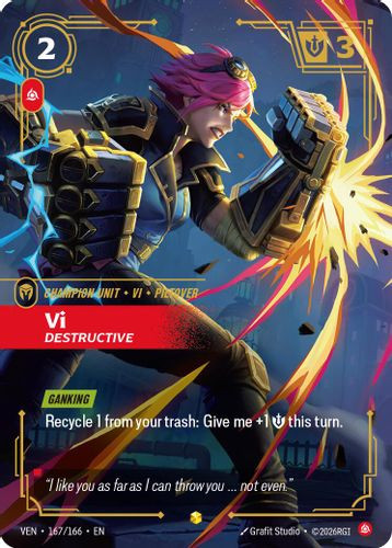 |RB04|[VEN-167/166](ON) Vi - Destructive {Foil}