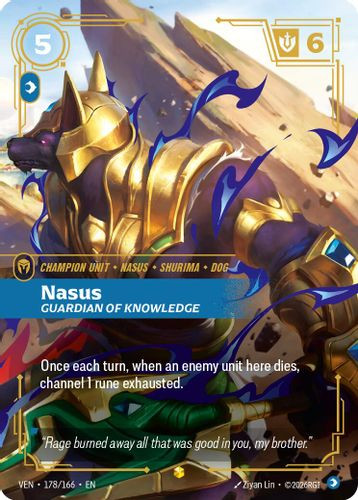 |RB04|[VEN-178/166](ON) Nasus - Guardian of Knowledge {Foil}