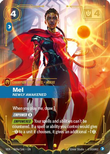 |RB04|[VEN-069a/166](AA) Mel - Newly Awakened {Alt Art} {Foil}
