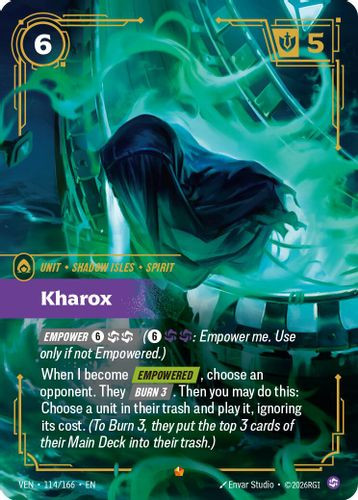 |RB04|[VEN-114/166](E) Kharox {Foil}