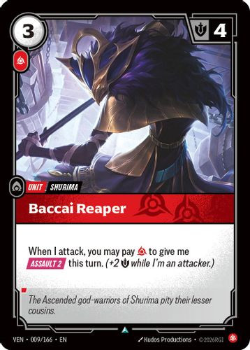 |RB04|[VEN-009/166](U) Baccai Reaper {Foil}