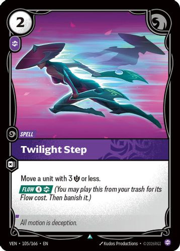 |RB04|[VEN-105/166](U) Twilight Step {Foil}