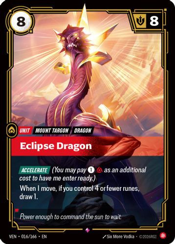 |RB04|[VEN-016/166](R) Eclipse Dragon {Foil}