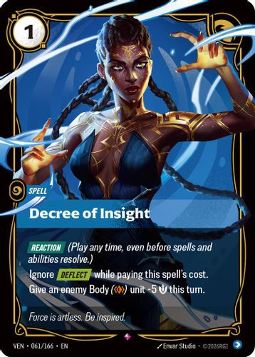 |RB04|[VEN-061/166](R) Decree of Insight {Foil}
