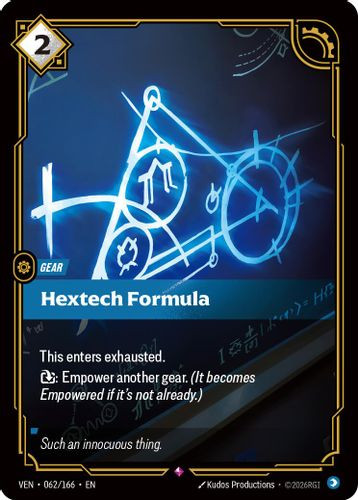 |RB04|[VEN-062/166](R) Hextech Formula {Foil}