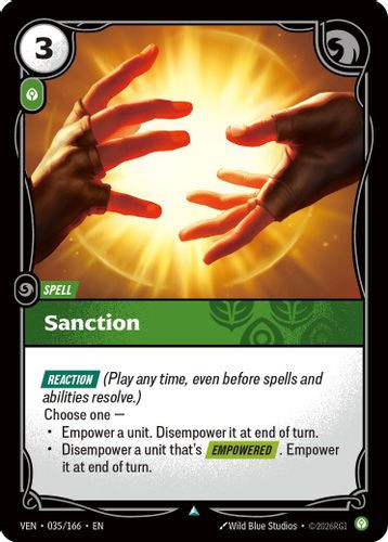 |RB04|[VEN-035/166](U) Sanction