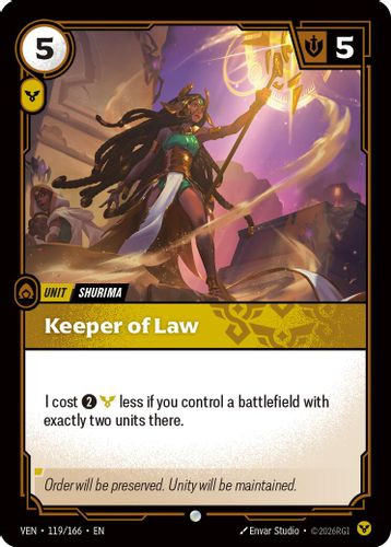 |RB04|[VEN-119/166](C) Keeper of Law
