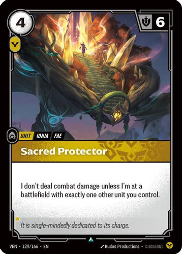 |RB04|[VEN-129/166](U) Sacred Protector