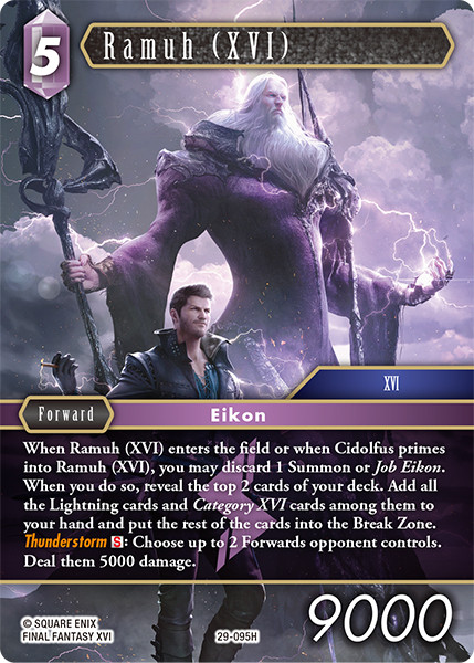 [29-095](H) Ramuh (XVI)