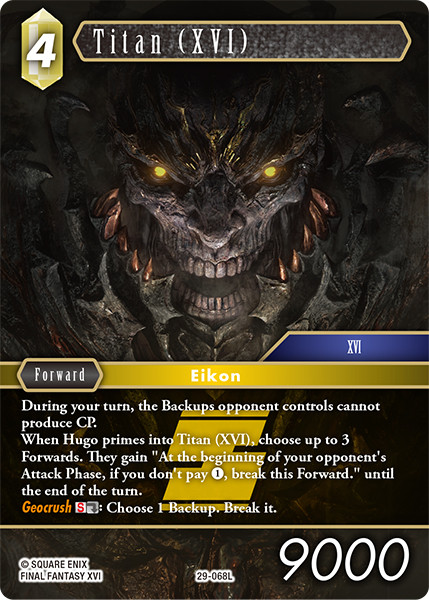 [29-068](L) Titan (XVI) (Foil)