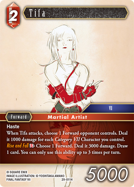 [29-011](H) Tifa (Foil)