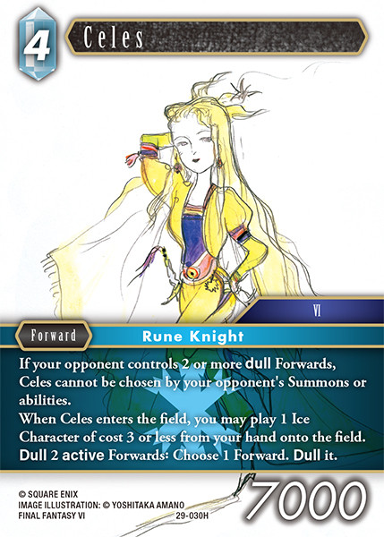 [29-030](H) Celes (Foil)